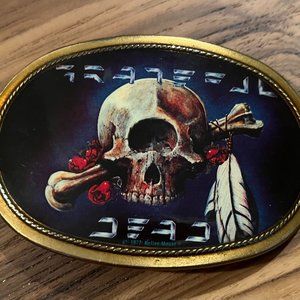 VINTAGE GRATEFUL DEAD 1977 PACIFICA CYCLOPS BELT BUCKLE